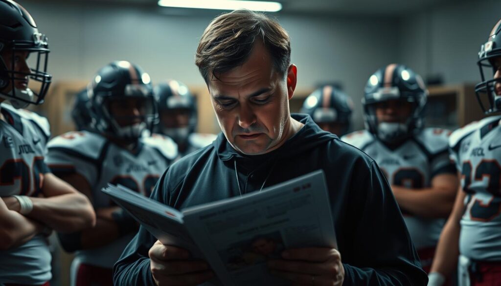 Coach's Strategy in Football
