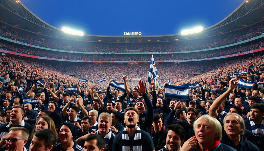 Dukungan Fans Inter Milan