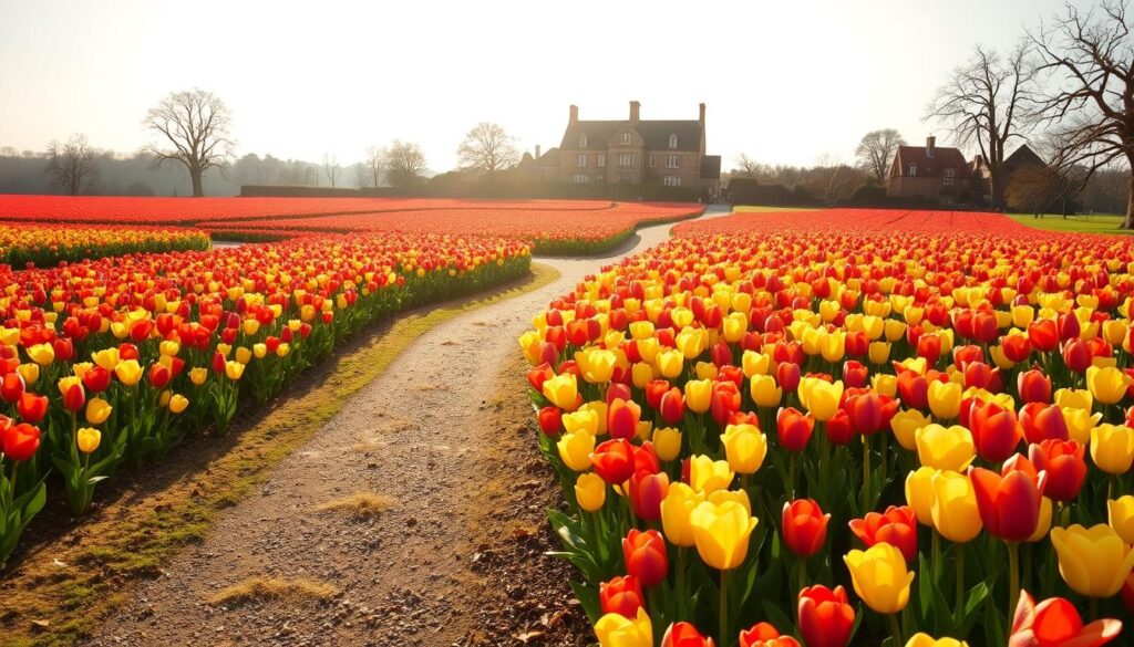 Keindahan Tulip di Inggris