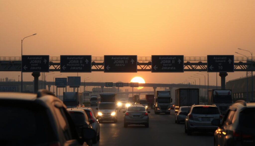 Pengendara Arah Jakarta Diimbau Lewat Tol JORR II