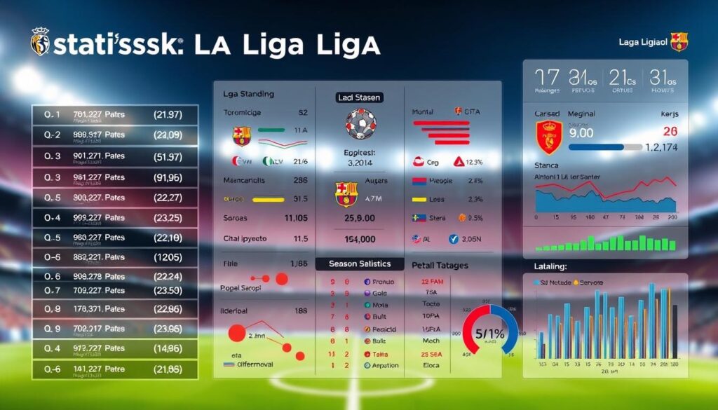 Statistik La Liga Spanyol