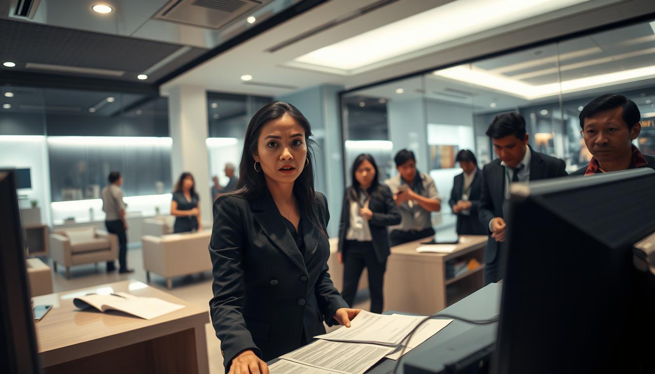 Viral Video di Lampung, Karyawati Bank jadi Korban